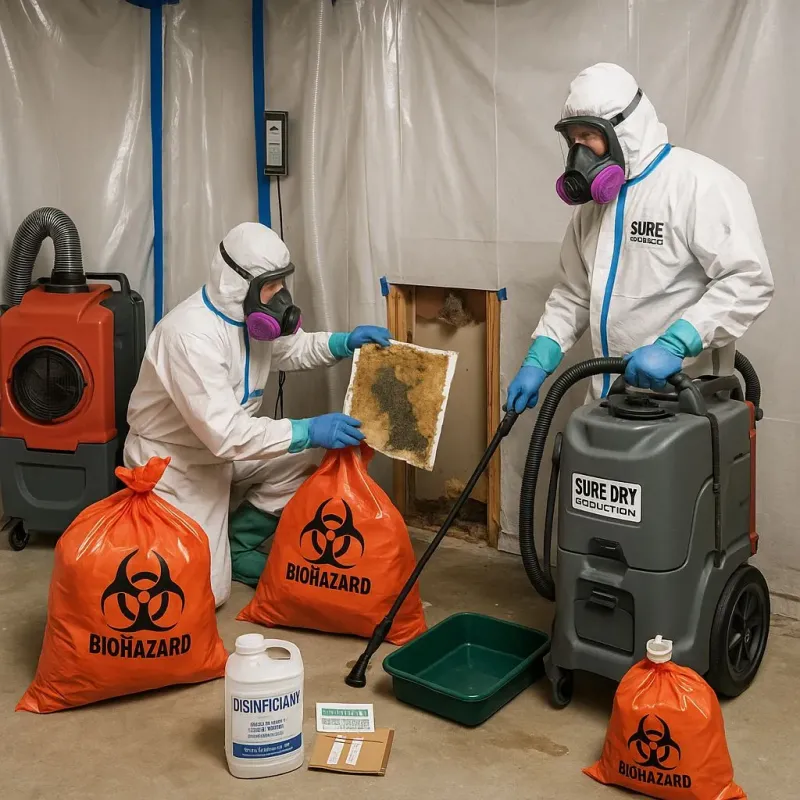 Contaminated Water Handling Protocols process in Senatobia, MS