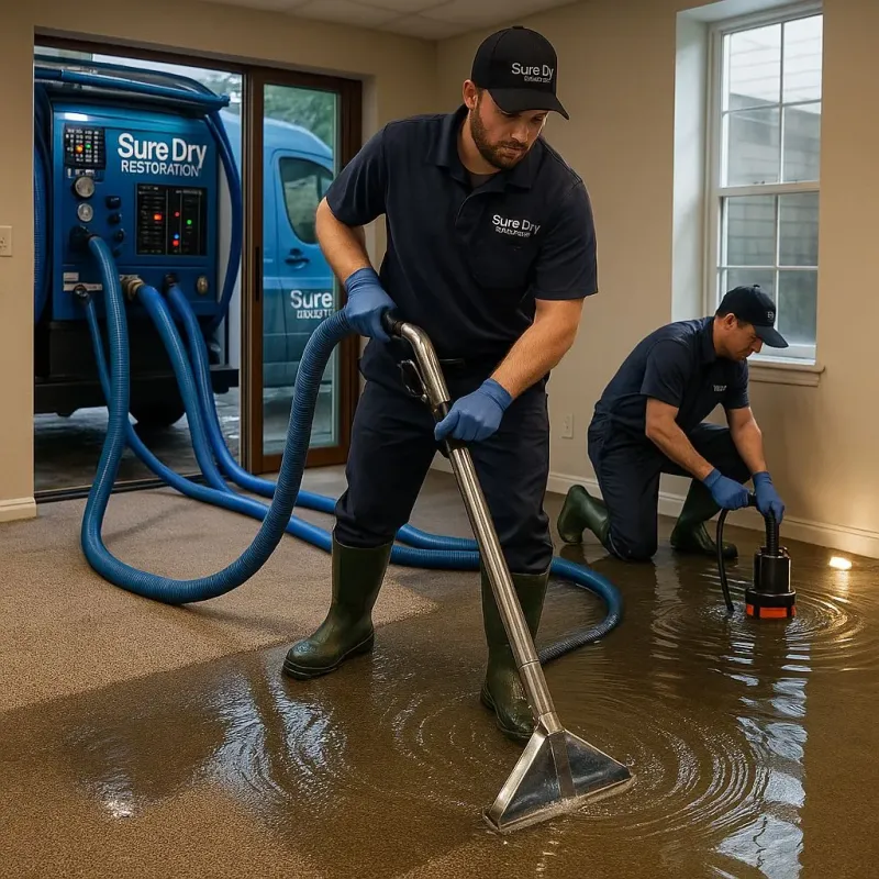Water Extraction and Removal process in Senatobia, MS